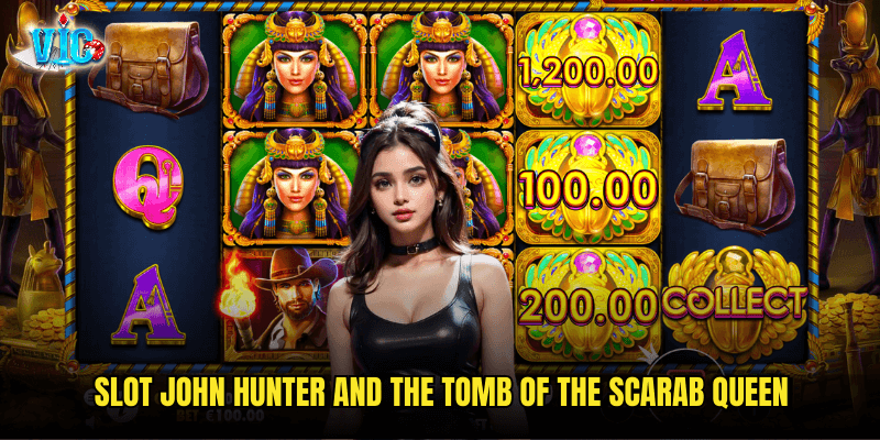 Slot John Hunter and the Tomb of the Scarab Queen
