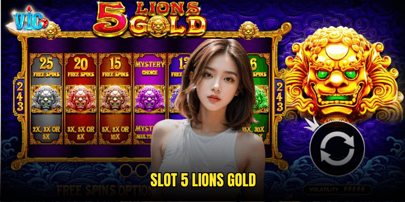 Slot 5 Lions Gold
