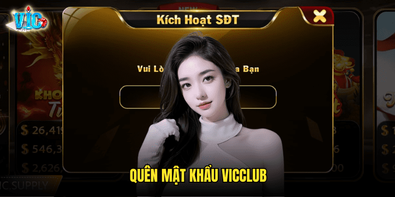 Quên Mật Khẩu Vicclub